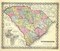 South Carolina - Colton 1855 Poster Print by Colton Colton # SCZZ0002
